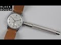 Demonstration of watch crown winding tool