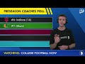 Coaches Poll: College Football Preseason Top 25 Rankings For 2026 Season