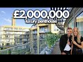 Inside a £2,000,000 West London penthouse with river views (full tour)