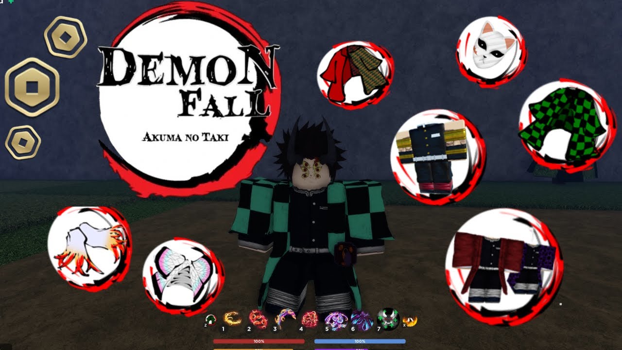DEMONFALL ALL GAMEPASSES HAORI & ACCESSORIES!