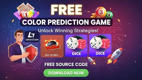 How to Make a Color Prediction & Lottery Game Website | Full Setup Guide + Free Source Code Download