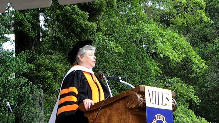 Mills College 2011 Commencement - Janet L. Holmgren Honorary Degree