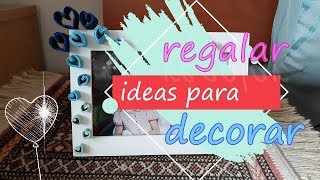 Decorar marco para fotos con corazones de papel IDEAS 14 febrero SAN VALENTIN 💖 screenshot 3