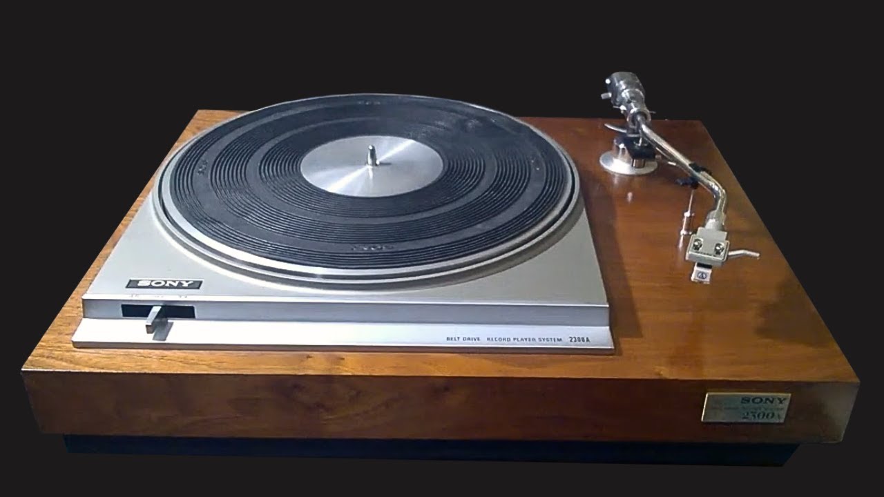 動作品】SONY・PS-3750／ダイレクトドライブ・ターンテーブル
