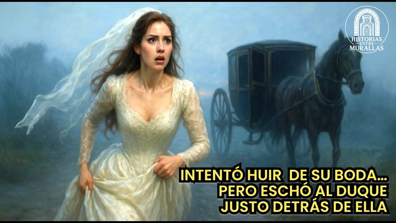 ABRIÓ LA PUERTA DEL CARRUAJE PARA HUIR DE LA BODA… HASTA QUE OYÓ AL DUQUE SUSURRAR DETRÁS DE ELLA