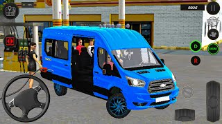 FORD Dolmuş & Minibüs Şoförü Oyunu 3D - Minibus Driver Simulator 3D - Android Gameplay screenshot 2