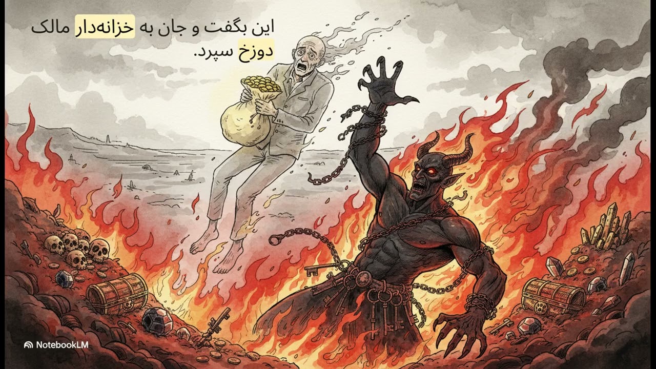 نهایت خساست ( عبید زاکانی)