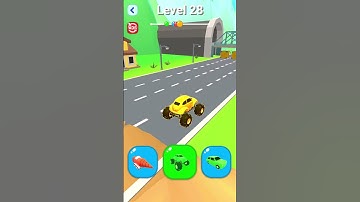 Shape Shifting | 28 Level Gameplay Walkthrough | Best Android, iOS Games #shorts