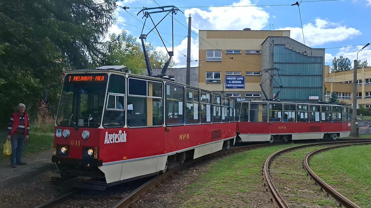 Konstal 105Na #611+#612 (🚊1) MPK Częstochowa