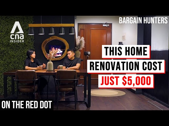 Save Money On Your Home Renovation With DIY, Thrifting, Taobao: Bargain Hunters | On The Red Dot class=