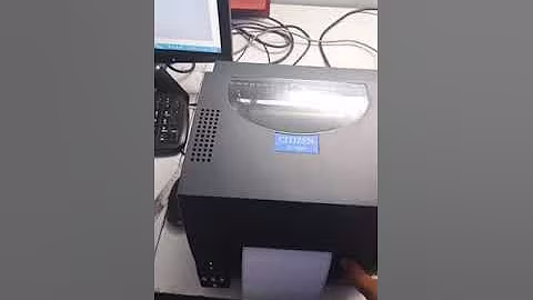 Citizen CL S621 printer sensor error setup