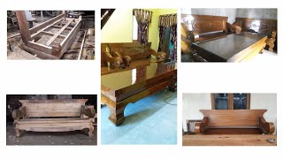 Download Lagu Tekhnik Tukang Kayu Membuat Bangku Garengan MODERN Khas Rumah Joglo MP3