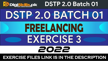 Digiskill Freelancing Exercise 3 Batch 01 Solution 2022 ||DSTP 2.0 freelancing exercise 3 2022