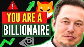 ELON MUSK REVEALED: YOU ONLY NEED 5 MILLION SHIBA INU COINS TO BECOME A MILLIONAIRE!! SHIB NEWS!