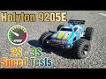 Holyton 9205E Truggy MAX Speed Test on 2S &amp; 3S
