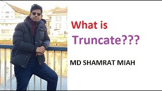 Truncate command=MD SHAMRAT MIAH