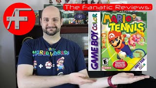 The Fanatic Reviews: Mario Tennis - a sports RPG by Camelot Software Planning for the Game Boy Color