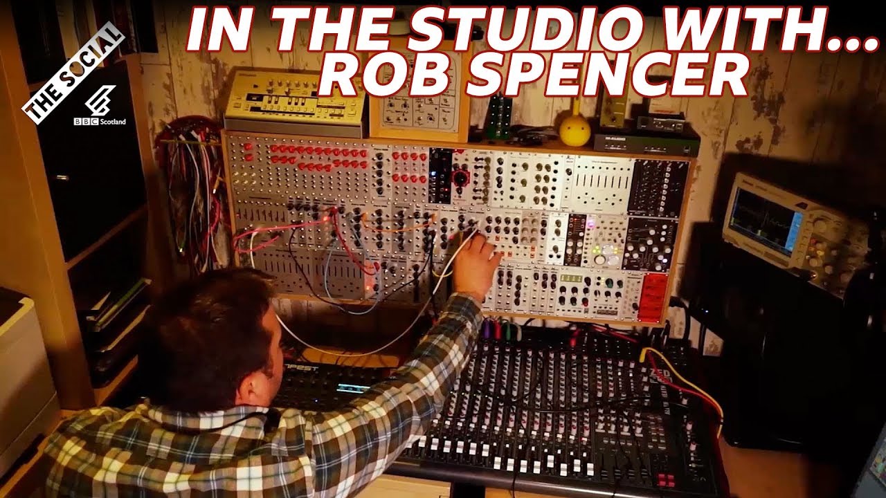 In The Studio With Rob Spencer And His Modular Synths!