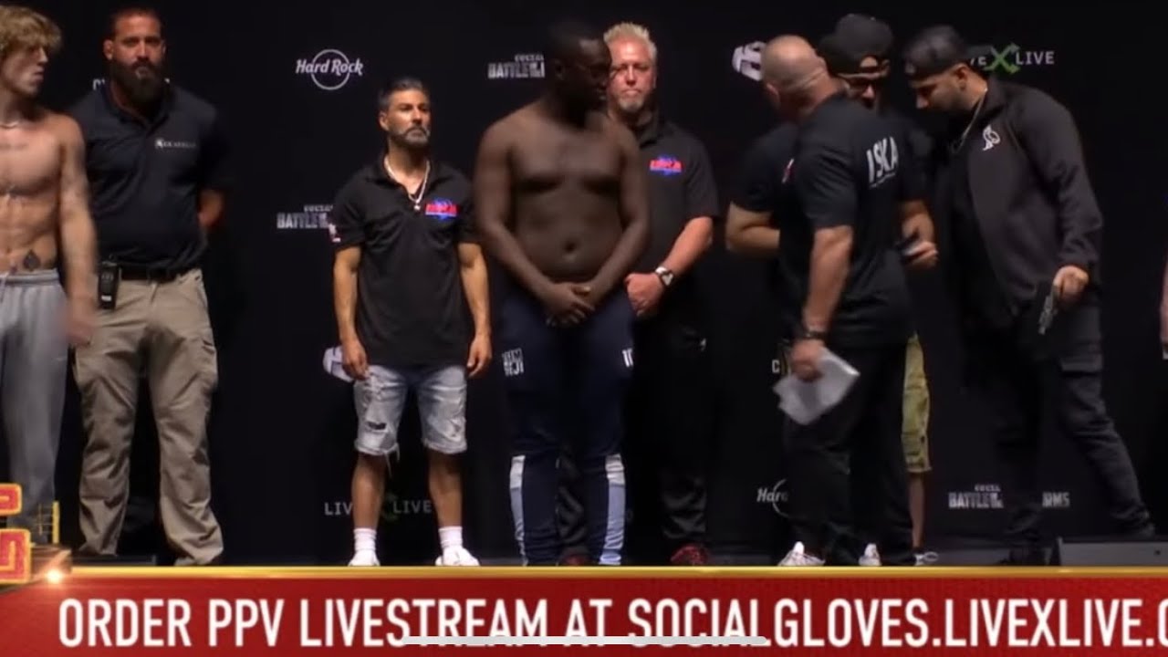 DEJI FAT REVEAL (WEIGHIN/FACEOFF) YouTube DEJI FAT REVEAL (WEIGHIN/FACEOFF) YouTube