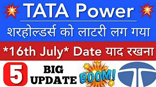 TATA POWER SHARE LATEST NEWS 😇 TATA POWER SHARE NEWS TODAY • PRICE ANALYSIS • STOCK MARKET INDIA