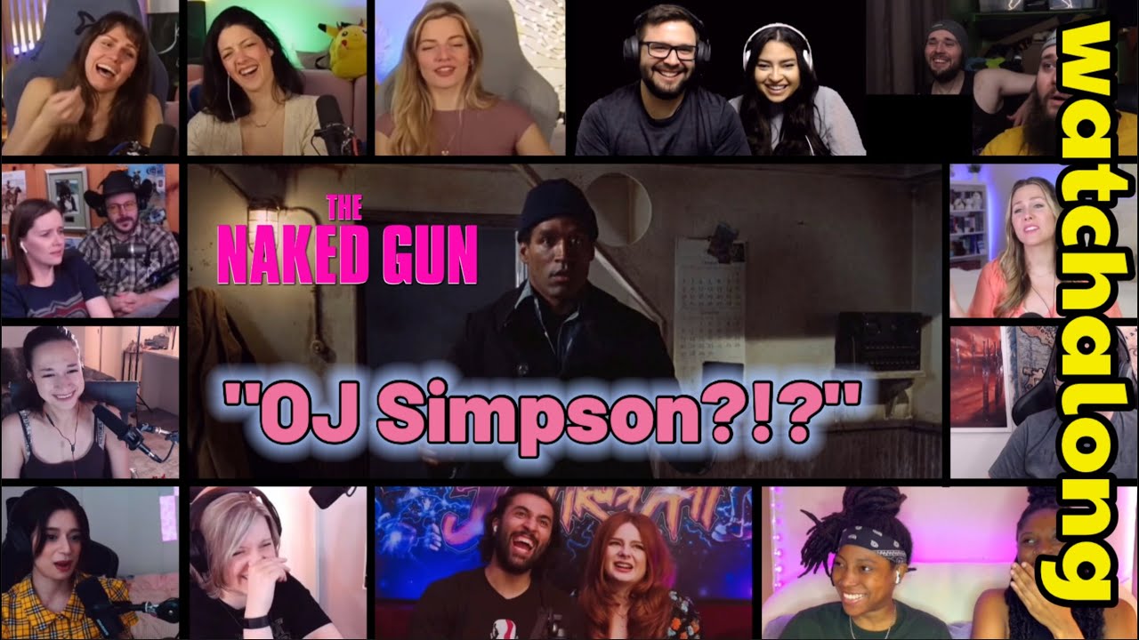 "OJ Simpson?!?" | The Naked Gun (1988) First Time Watching Movie Reactions 