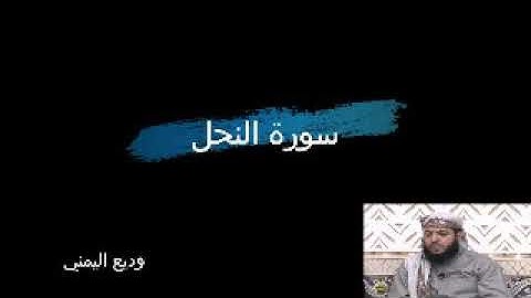 قرآن كريم 16  سورة النحل القارئ وديع اليمني