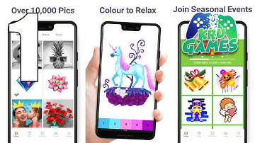 Pixel Art: Color by Number Gameplay Walkthrough #1 (Android, IOS)