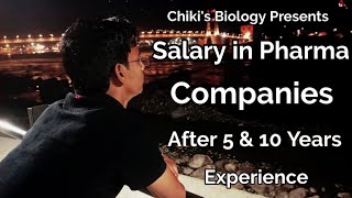 2027-28 || Salary after 5 & 10 years experience in Pharma Companies || Only Reality...By Chiki's Bio