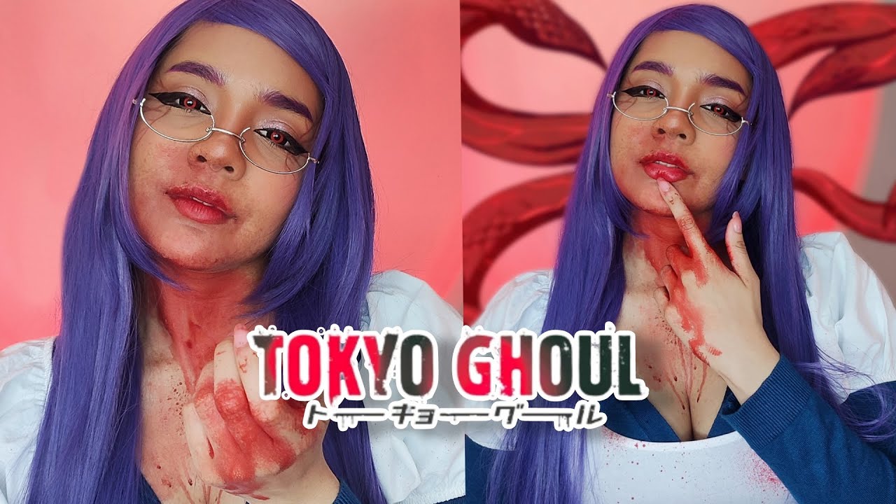 Rize Cosplay Makeup ♡ Tokyo Ghoul
