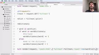 Django 2.2 & Python | Site 1 | Word Counter | 8 Counting the words