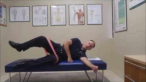 Side Lying Hip External Rotation (Clams)