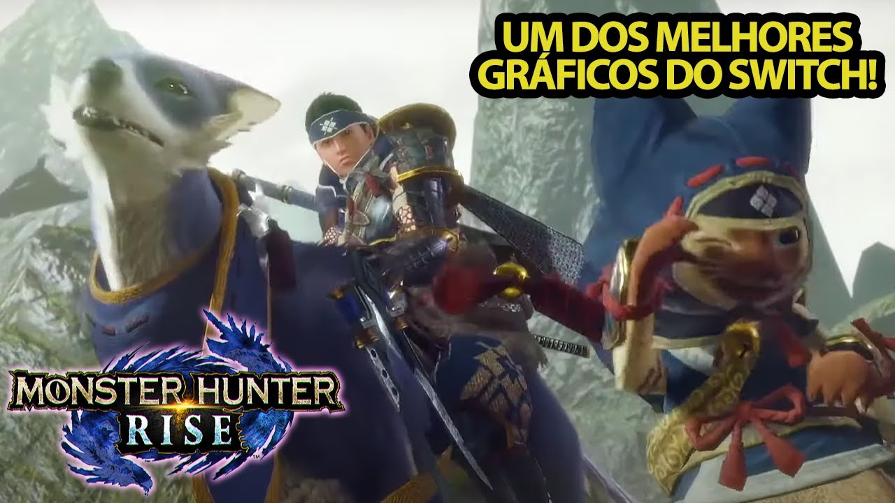 Esta demo GRÁTIS conseguiu um dos MELHORES GRÁFICOS do Switch. Monster ...