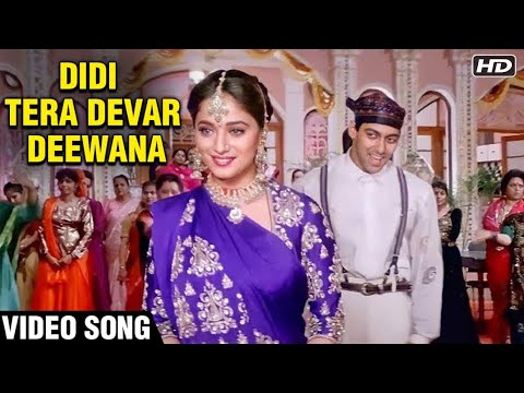 Didi Tera Devar Deewana Full Song | Salman Khan, Madhuri Dixit, Lata Mangeshkar |Hum Aapke Hain Koun