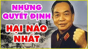 Chân Dung Lịch Sử ĐẠI TƯỚNG VÕ NGUYÊN GIÁP - Quyết Định Khó Khăn Nhất Trong Đời Cầm Quân