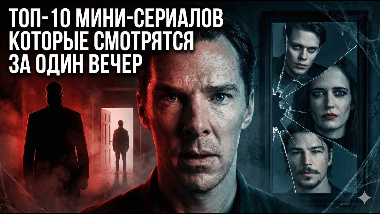 ТОП-10 МИНИ-СЕРИАЛОВ КОТОРЫЕ СМОТРЯТСЯ ЗА ОДИН ВЕЧЕР