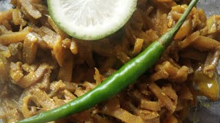 Thor (bharali) Bengali style recipe. Healthy and tasty recipe 