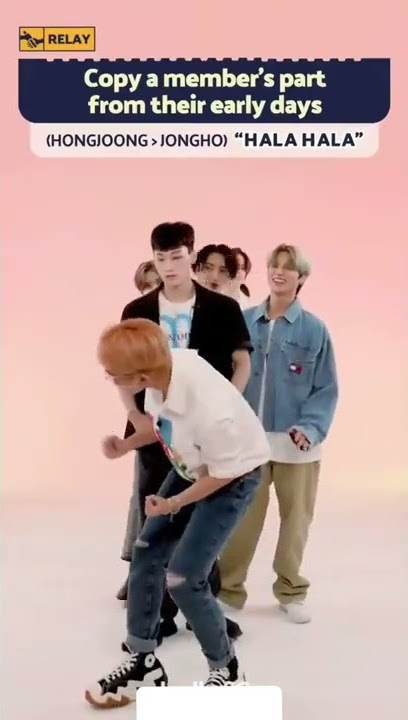 ATEEZ Hongjoong hitting Jongho's High Note in Hala Hala (210820 Hello 82 Live Question Parade)