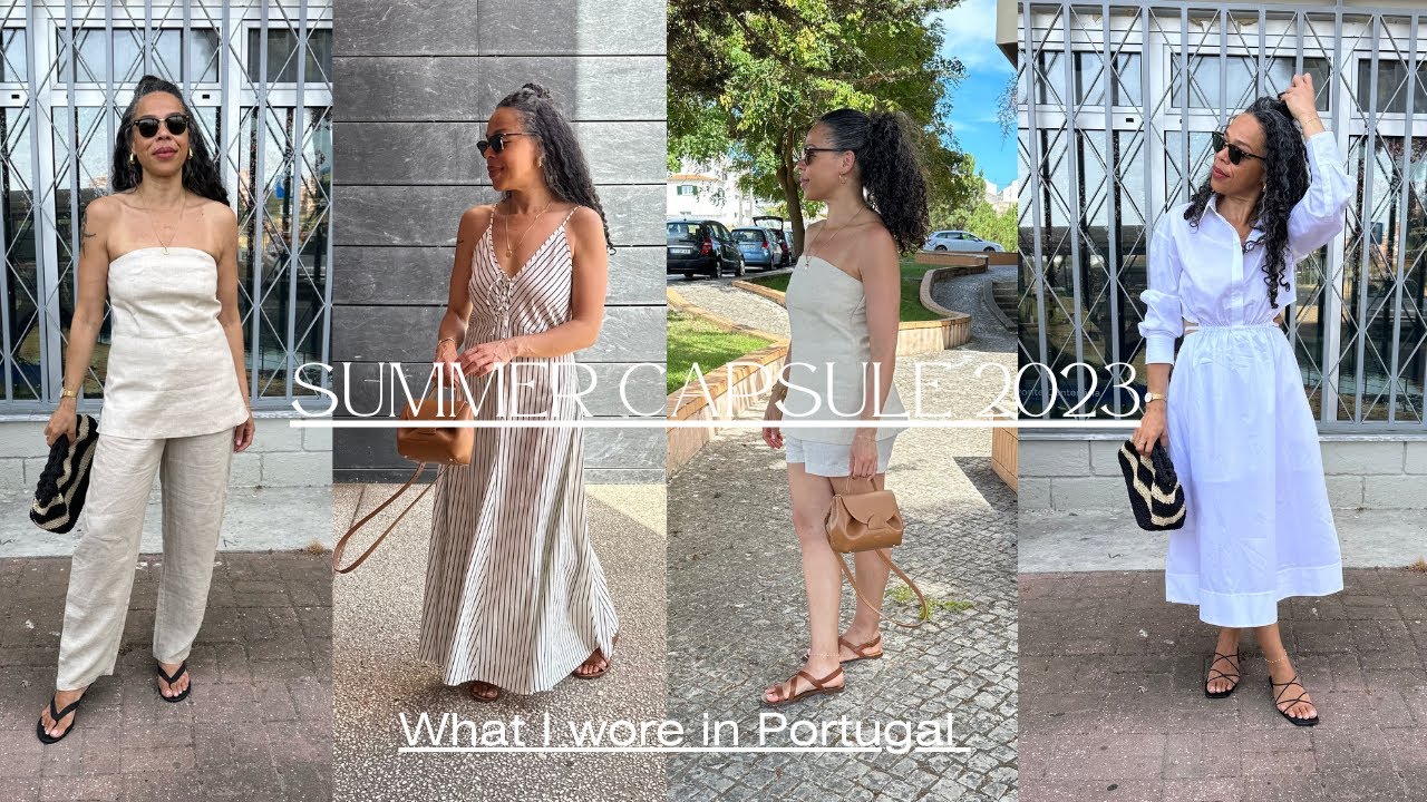 Summer Capsule 2023  | What I wore in Lisbon this summer