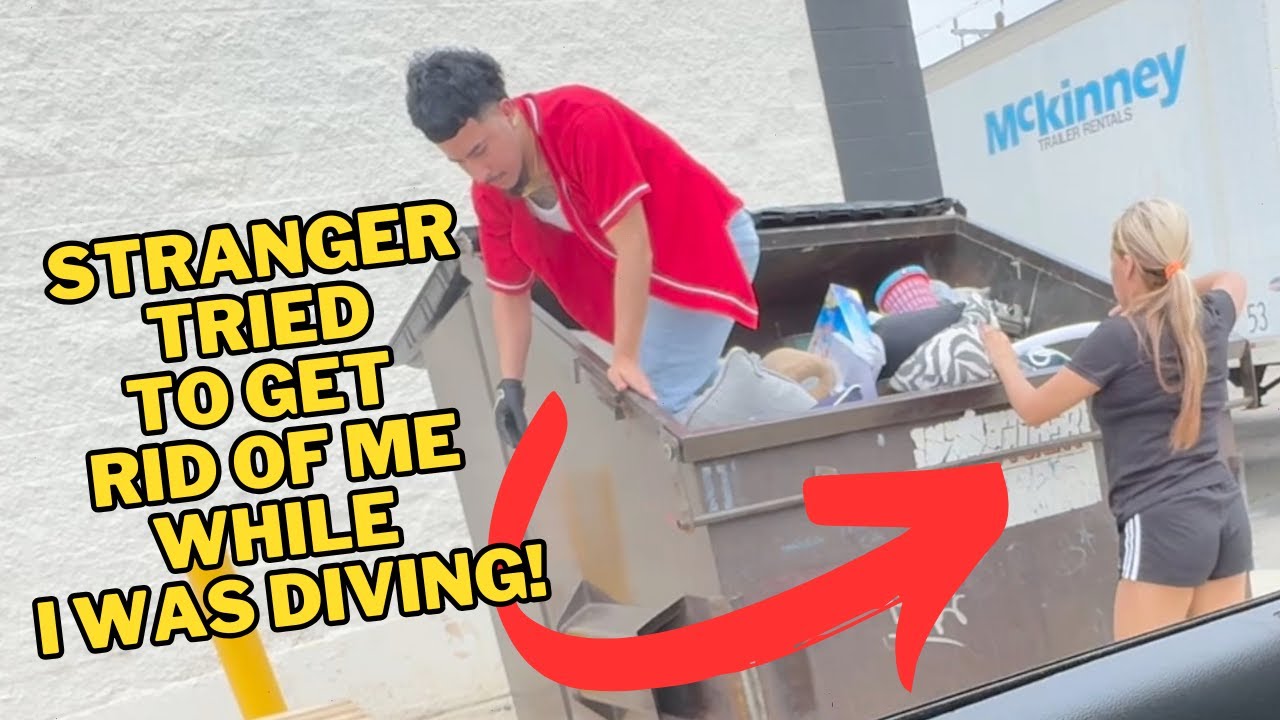 DUMPSTER DIVING at Thrift Store's Dumpster FULL OF DONATIONS!