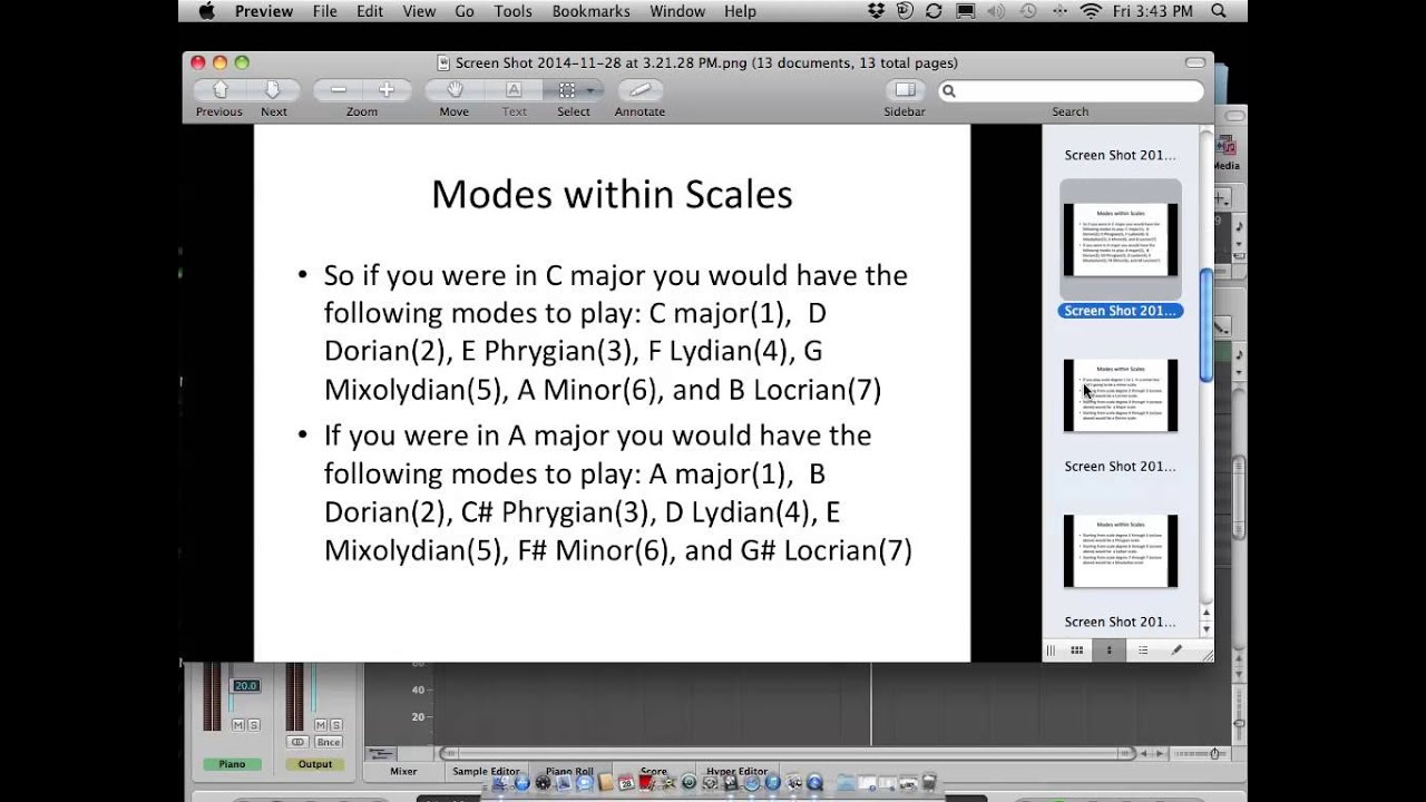 Scale Beat How to Make a Beat using Music Theory - Modes within Scales (Part 4 ...
