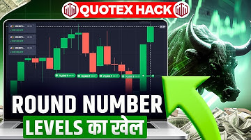 The Magic Of Round Number Levels 🤑 Live Trading Quotex