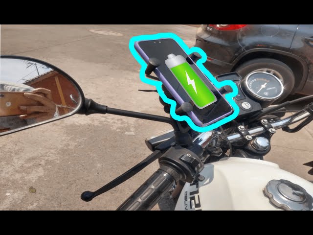 Soporte De Celular Para Moto Con Cargador Soporte Para Celular Espejo - Buy  Soporte De Celular Para Moto Con Cargador,Suporte Carregador Celular Gps