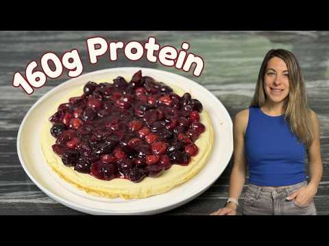 High Protein Cherry Cheesecake