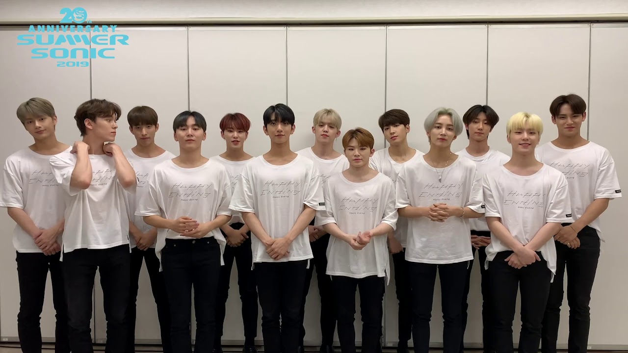 Seventeen Message For Summer Sonic 19 Youtube