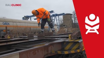 Technical inspection of the freight wagons - mobile service