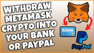 How To Withdraw Metamask Crypto Into Your Bank Or Paypal Account (SUPER EASY)