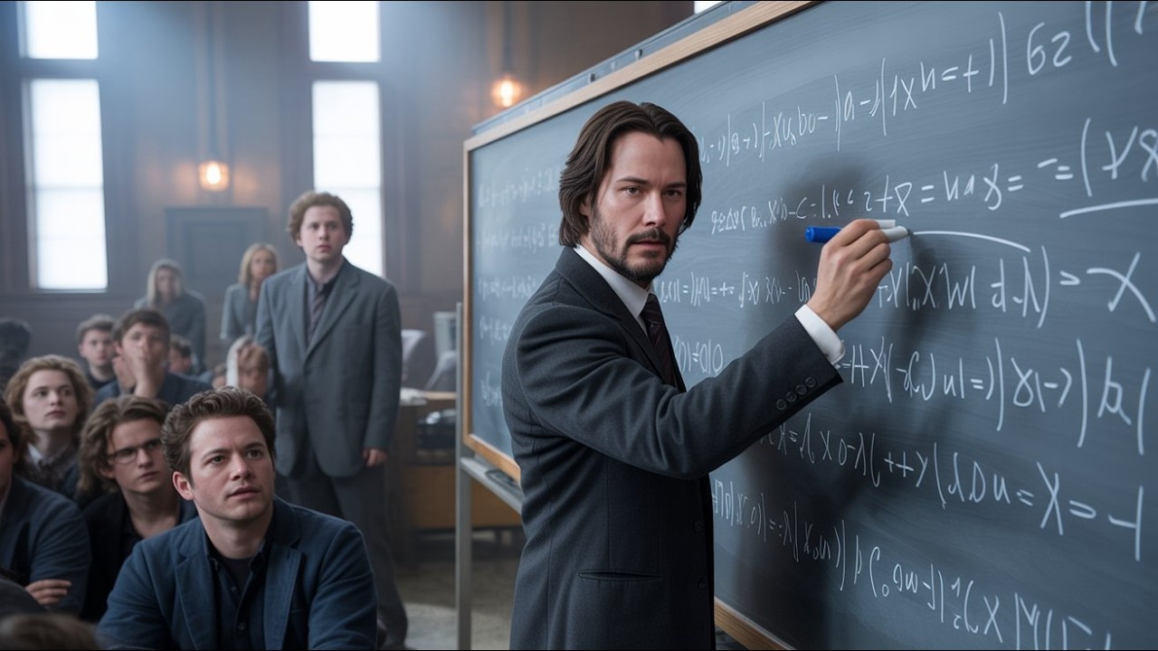 Princeton Students Mocked Keanu Reeves — Then He Solved the Impossible Equation