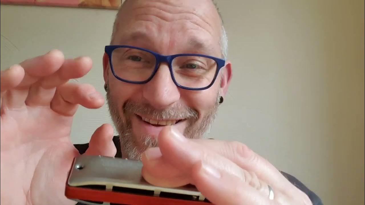 Muffled, muted, delayed response/sound on blow reed harmonica after