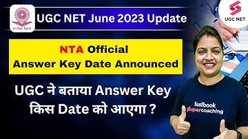 UGC NET Answer Keys 2023 June | UGC NET JRF Official Answer Key Date | Priyanka Ma