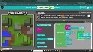 Minecraft Designer Code.org